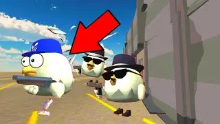 СБЕЖАЛ ИЗ ТЮРЬМЫ ЗЛЫХ АГЕНТОВ В ЧИКЕН ГАН!? (CHICKEN GUN) МИНИ-ФИЛЬМ 