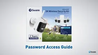 Swann AllSecure Password Access Tutorial