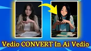 Simple Vedio CONVERT In Ai Vedio || #edit