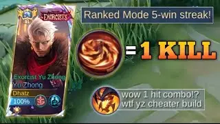 YU ZHONG FIRST SKILL =  1 KILL DELETE!! THEY THINK I'M USING CHEAT!!