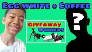 Egg and coffee DIY mask || Plus Giveaway Winners Announcement