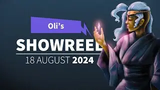 Oli's Art & Animation Showreel | 18 August 2024