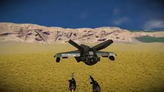 Space Engineers GYRO GUIDED MISSILE TEST 2 | 100% Vanilla guided missile