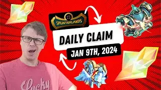 This Is Why We Do It Splinterlands Jan 9th 2024 Daily Rewards Claim Opening