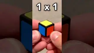 Rubik’s Cubes From 1x1 - 19x19