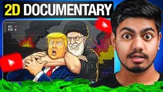 Make Viral 2D Animation Documentary Videos | Using AI