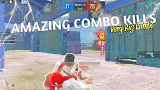 Amazing Combo Kills Very Big Combo #bgmi