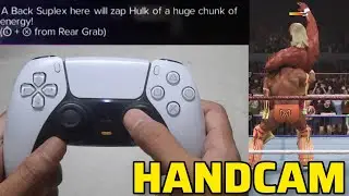 HANDCAM - A back suplex here will zap hulk of a huge chunk of energy! | Showcase | WWE 2K24