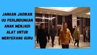Wapres Meminta ada Undang-Undang yang Melindungi Guru, Biar tidak ada Kriminalisasi