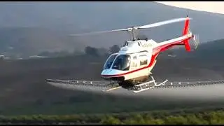Simplex model 4900 Spray System for the Bell 206 Jet Ranger
