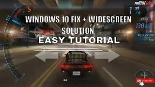 Need For Speed Underground Windows 10 Fix + Widescreen Tutorial 2022 ENGLISH + NEW LINK “Subscribe”