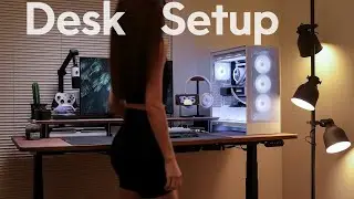 Lazy&Destress Desktop! Immersive Enjoy Minimalist DeskSetup | NZXT H7, RICOH GR3, GravaStar Keyboard
