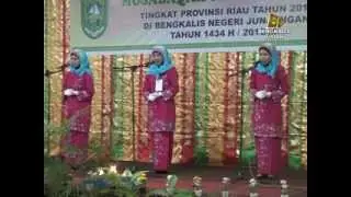 LPTQ Kabupaten Bengkalis - Finalis 5 Syarhil Qur'an MTQ Provinsi Riau 2012
