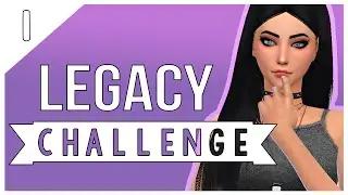 Let's Play The Sims 4 Legacy Challenge Part 1 || J Huntington lll