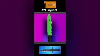3D Modeling m9 bayonet CS2