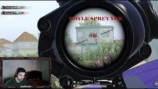 PUBG MOBİLE ÖYLE Bİ SPREY ATTIM Kİ OFFF