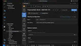Platform.io set Project as default