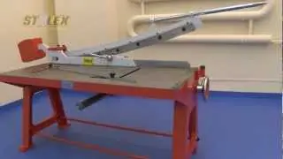Гильотина ручная сабельного типа STALEX KHS-1250
