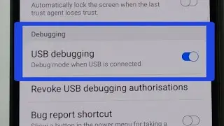 Samsung Galaxy A50 A50s Enable USB Debugging and Developer Options