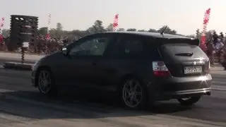 Mitsubishi Lancer EVO VIII Vs Honda Civic Type R