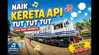 Ride the Train Choo Choo Choo | Popular Indonesian Children's Song 🚂