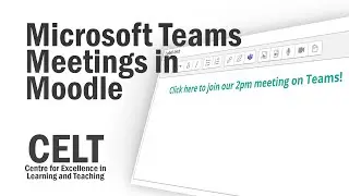 Teams Meetings in Moodle
