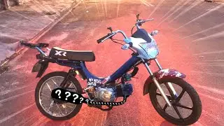I changed the exhaust on my Moby!