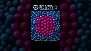 Expanding Sphere Effect in Cinema 4D⭐C4D + Redshift Project File