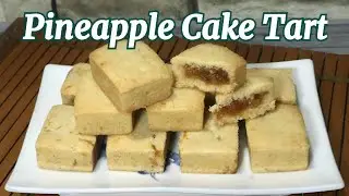 PINEAPPLE CAKE TART | A Taiwanese Inspired Pineapple Cake