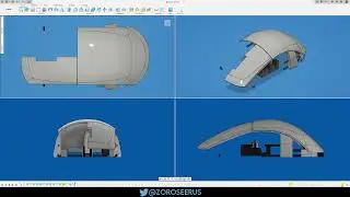 ZS-A1 Fusion 360 Time-lapse Sensei Ten G305 Mod