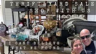Thrift Store & Yard Sale Shop with us - High End Home Decor on a budget
