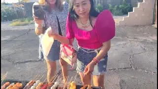Filipino Street Food dito sa America | May Isaw, BBQ, Kakanin at Iba pa kaya dagsaan ang mga Pinoy
