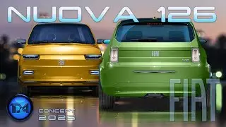 NUOVA FIAT 126, rinascita nel 2025!