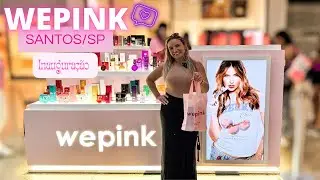 Quiosque Wepink Santos! Inauguração shopping Praiamar! #wepink #santos