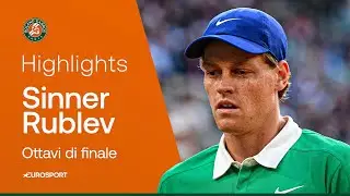 Sinner - Rublev | HIGHLIGHTS | Roland Garros 2025
