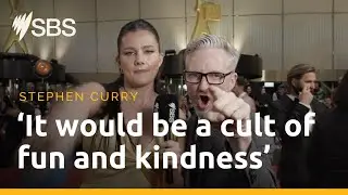 Stephen Curry gets chaotic on the Logies red carpet | Interview