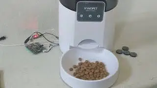 Custom WoPet Automatic Pet Feeder Using Arduino (nodemcu)