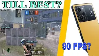 POCO X5 Pro BGMI Gameplay, ⚡ Snapdragon 778g⚡