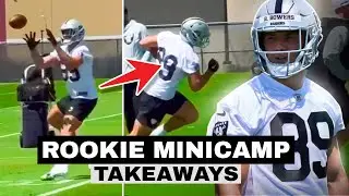 Antonio Pierce & The Las Vegas Raiders Are SHOCKED With These Rookies... (Brock Bowers + More)