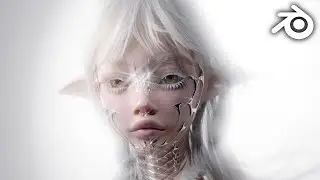 Creating an ethereal fairy in Blender & Daz3D