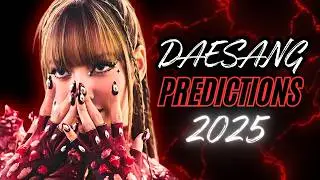 My EARLY Female K-Pop DAESANG PREDICTIONS for 2025!