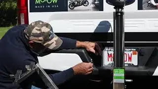 MoTow Rear Wheel Motorcycle Tow Hitch Installation Video 600 lb capacity