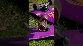 ULTRAVIOLET REACTIVE PAINT! on a skateboard