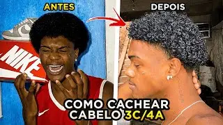 COMO CACHEAR CABELO CRESPO TIPO 3C / 4A ??