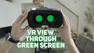 Virtual Headset Green Screen | High Resolution | Graphics & Animation