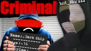 This Teenager Youtuber has become Criminal for his actions! | @THE_DARK_SHIPExposed |