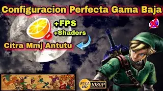 citra mmj antutu asombrosa tecnica para aumentar fps + shader 2023 citra mmj emulator Nintendo 3ds