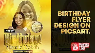 SECREAT TO CREATING STUNNING BIRTHDAY DESIGN ON PICSART REVEALED #picsarttutorial #picsart
