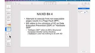 Paging - Non-executable Memory (NX/XD bit) - Lab: Checking the kernel's stack execute permissions