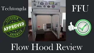 Techtongda Hood Review!   All You Need to Know and more.  #mushroomgrowing #review #FFU #flowhood